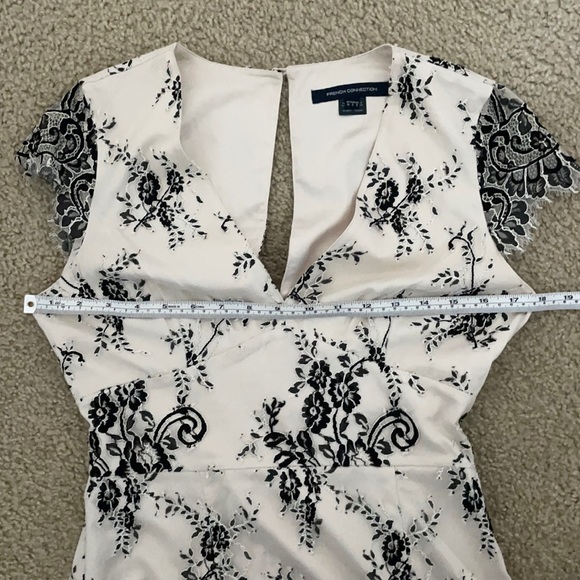 French Connection Rosalie Lace Midi Dress - Picture 7 of 13